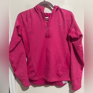 Nike Pink Half-Zip Pullover